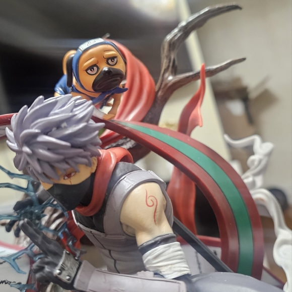 39cm  PVC toys model Statue Anime N Hatake Kakashi - Picture 5 of 10